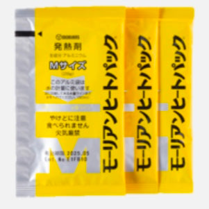 モーリアンヒートパック 発熱剤 M サイズ×3