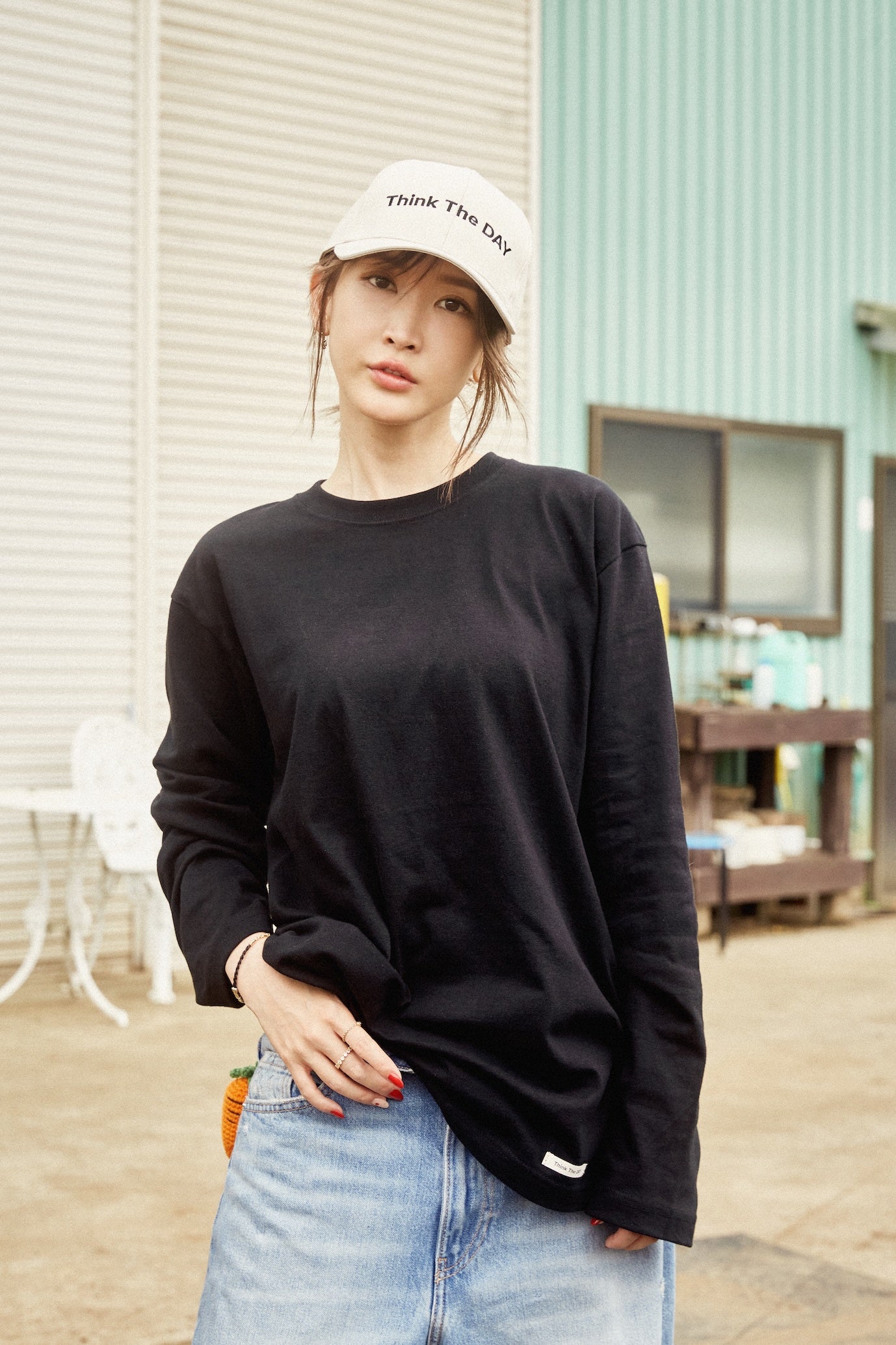 ロゴロングスリーブTシャツ