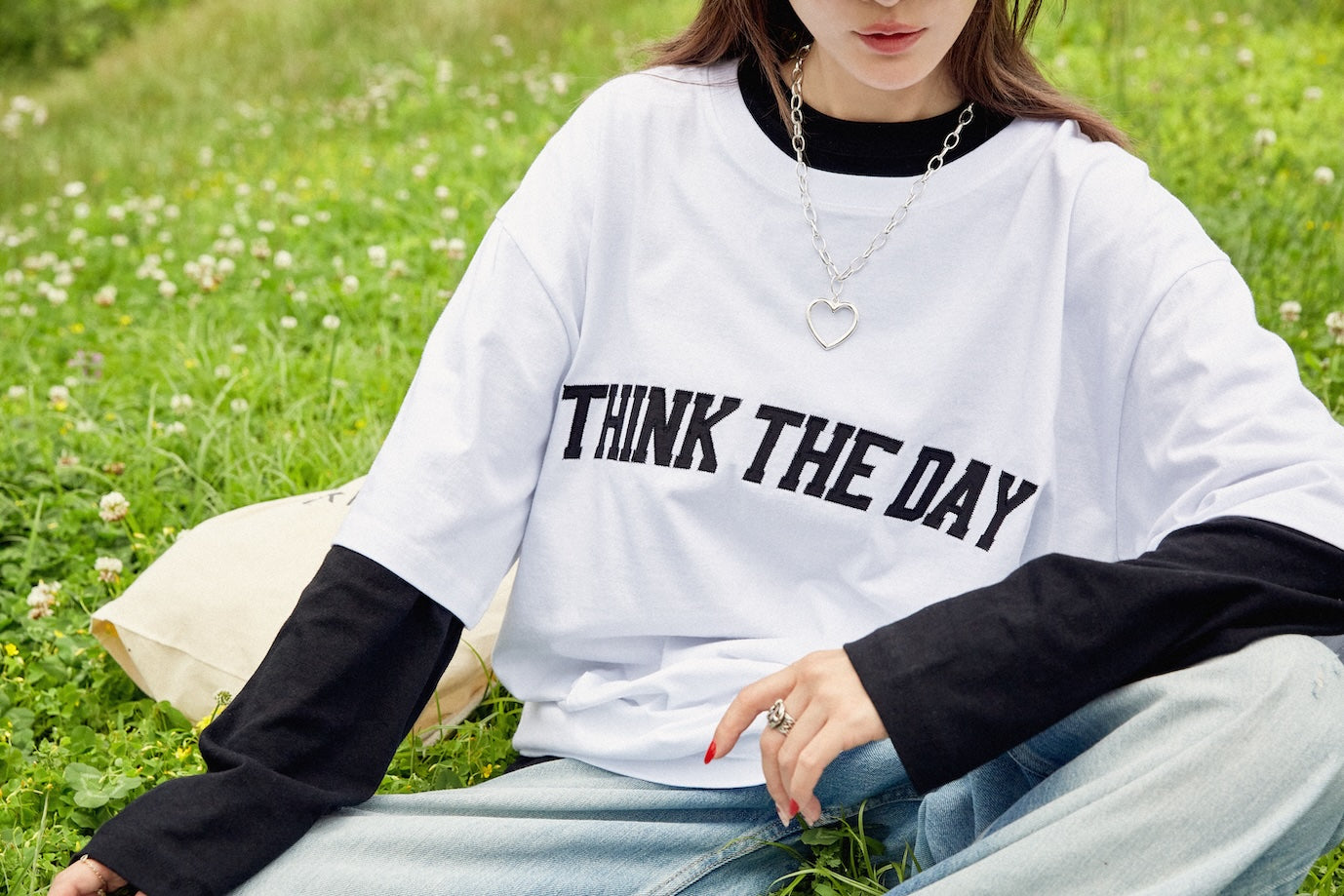 パッチロゴTシャツ