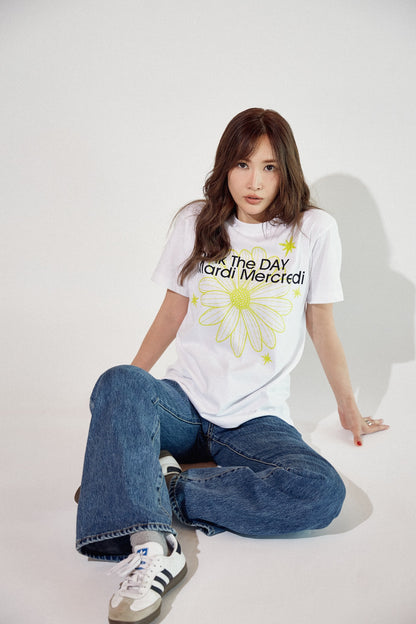 【MARDI MERCREDI×Think The DAY限定コラボ】Tシャツ