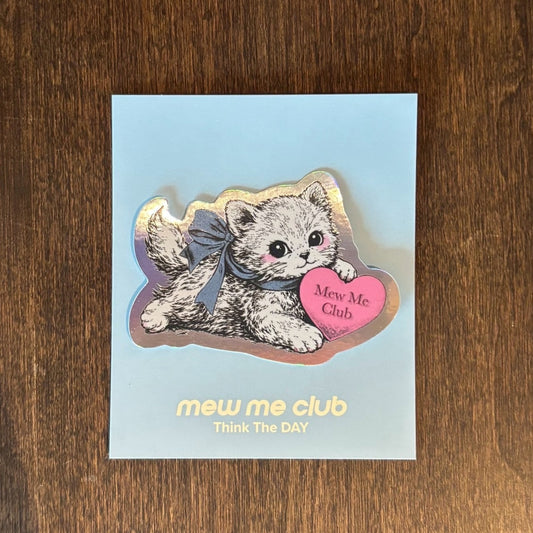 【Mew Me Club】1st Anniversary Cat Aurora Sticker