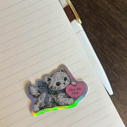 【Mew Me Club】1st Anniversary Cat Aurora Sticker