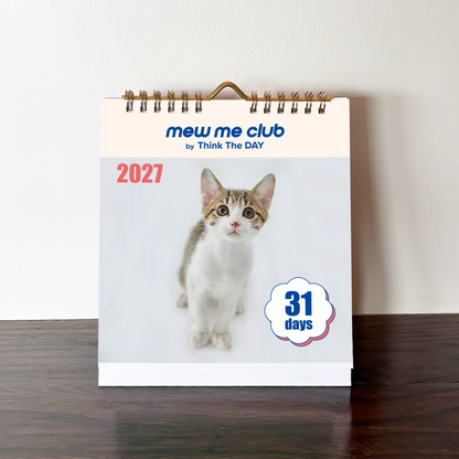 【Mew Me Club】31DAYS CALENDAR 2027