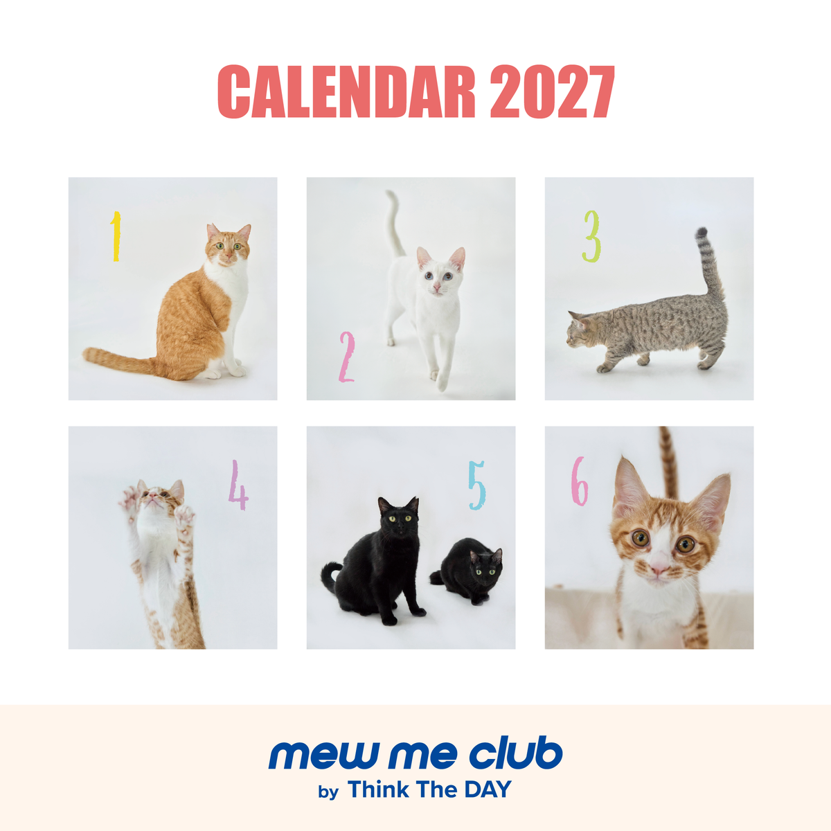 【Mew Me Club】31DAYS CALENDAR 2027