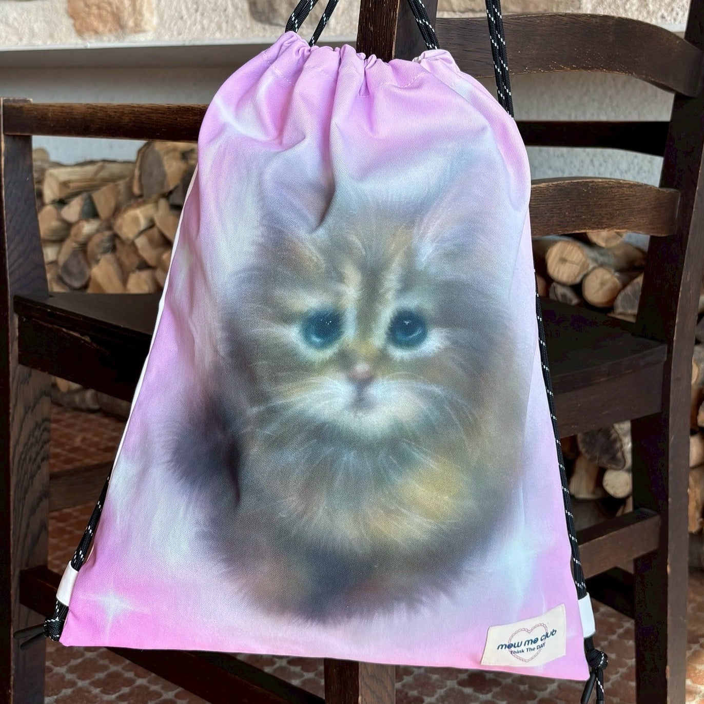 【Mew Me Club】Cat Drawstring Bag