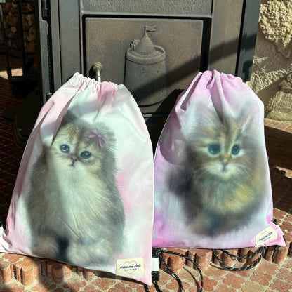 【Mew Me Club】Cat Drawstring Bag