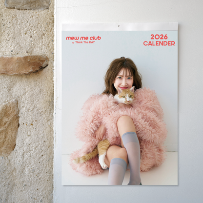 【Mew Me Club】2026 WALL CALENDER