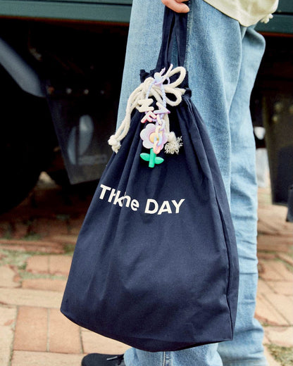 コットン巾着バッグ