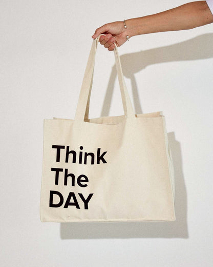 Think The DAYコットントートバッグ