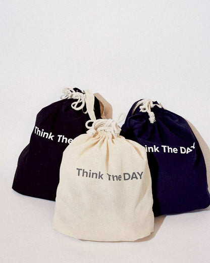 コットン巾着バッグ