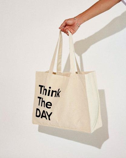 Think The DAYコットントートバッグ