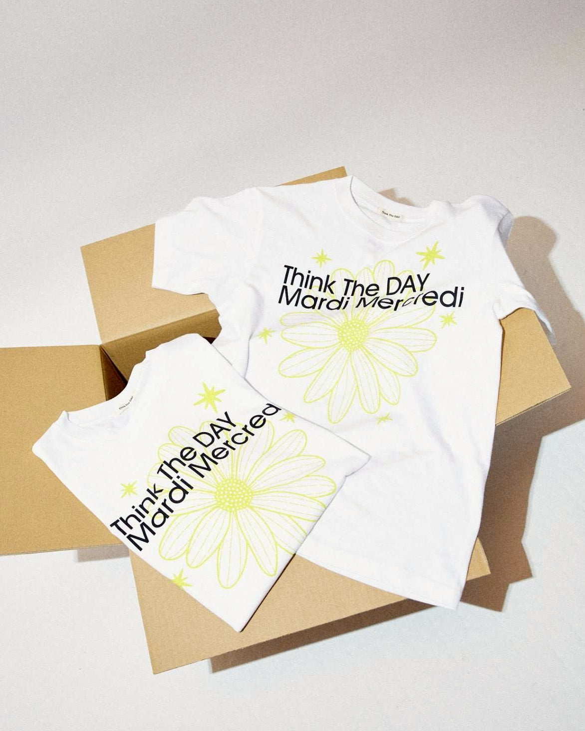 【MARDI MERCREDI×Think The DAY限定コラボ】Tシャツ