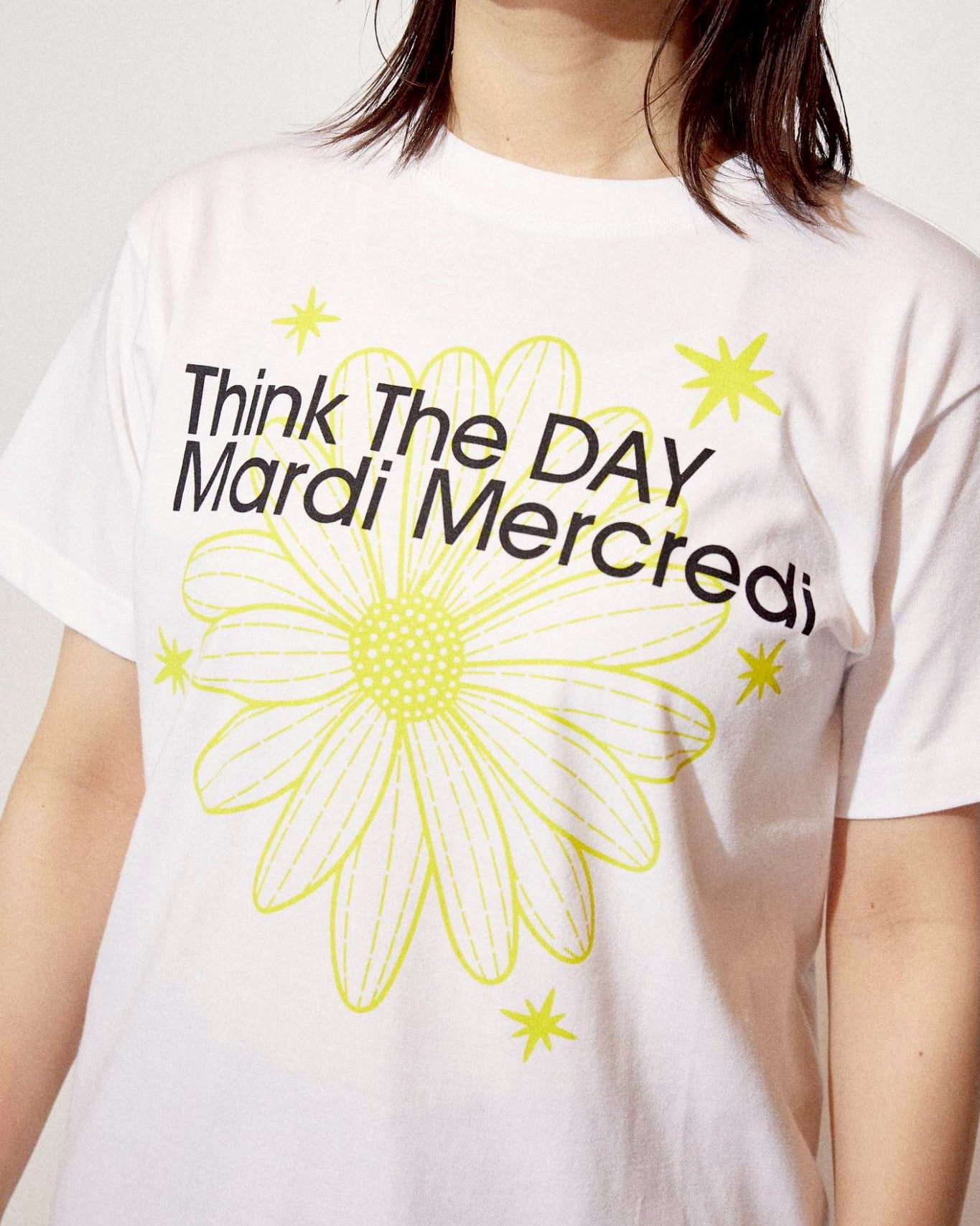 【MARDI MERCREDI×Think The DAY限定コラボ】Tシャツ
