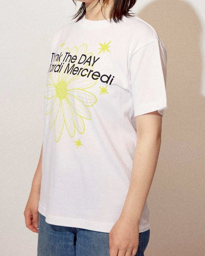 【MARDI MERCREDI×Think The DAY限定コラボ】Tシャツ