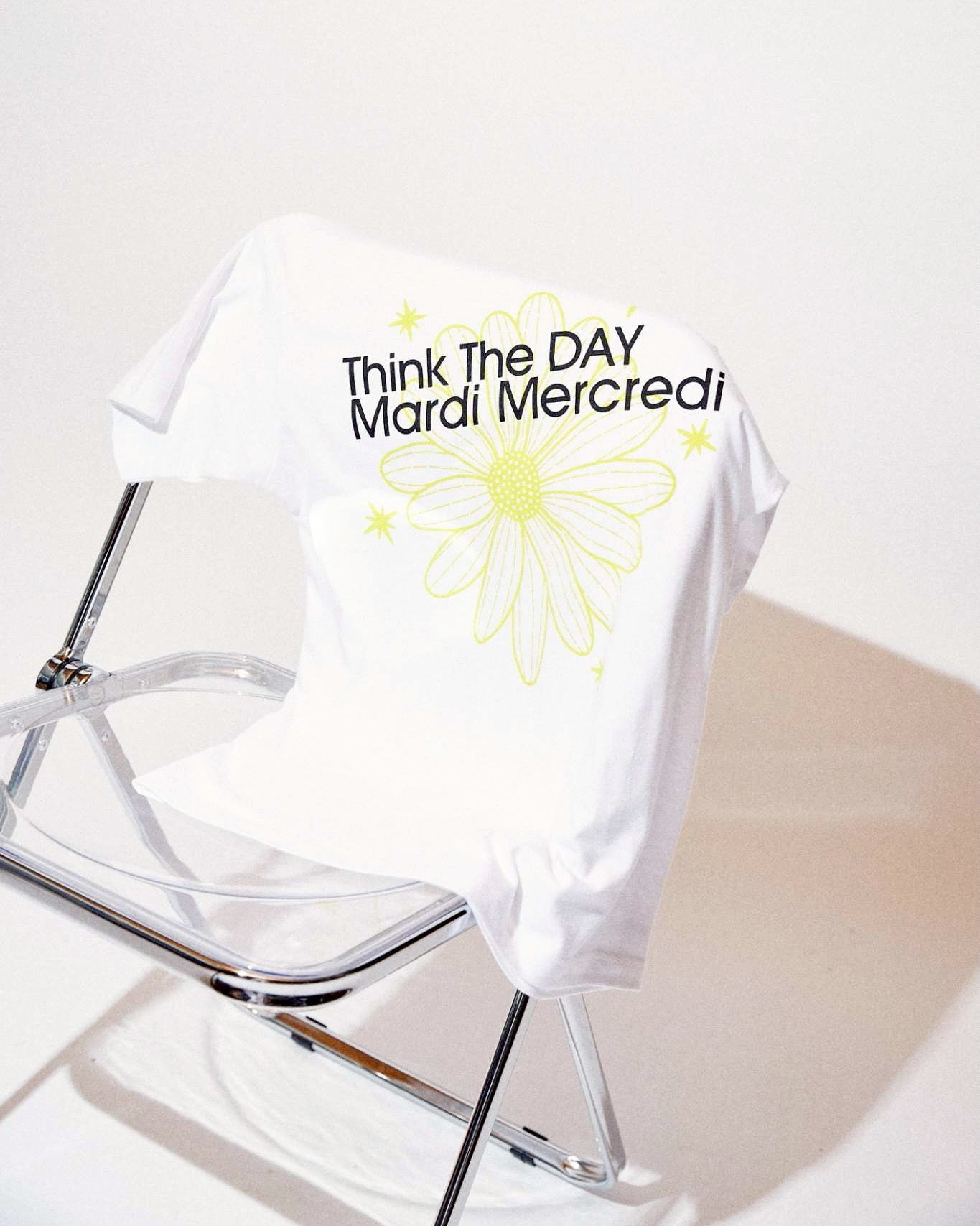 【MARDI MERCREDI×Think The DAY限定コラボ】Tシャツ