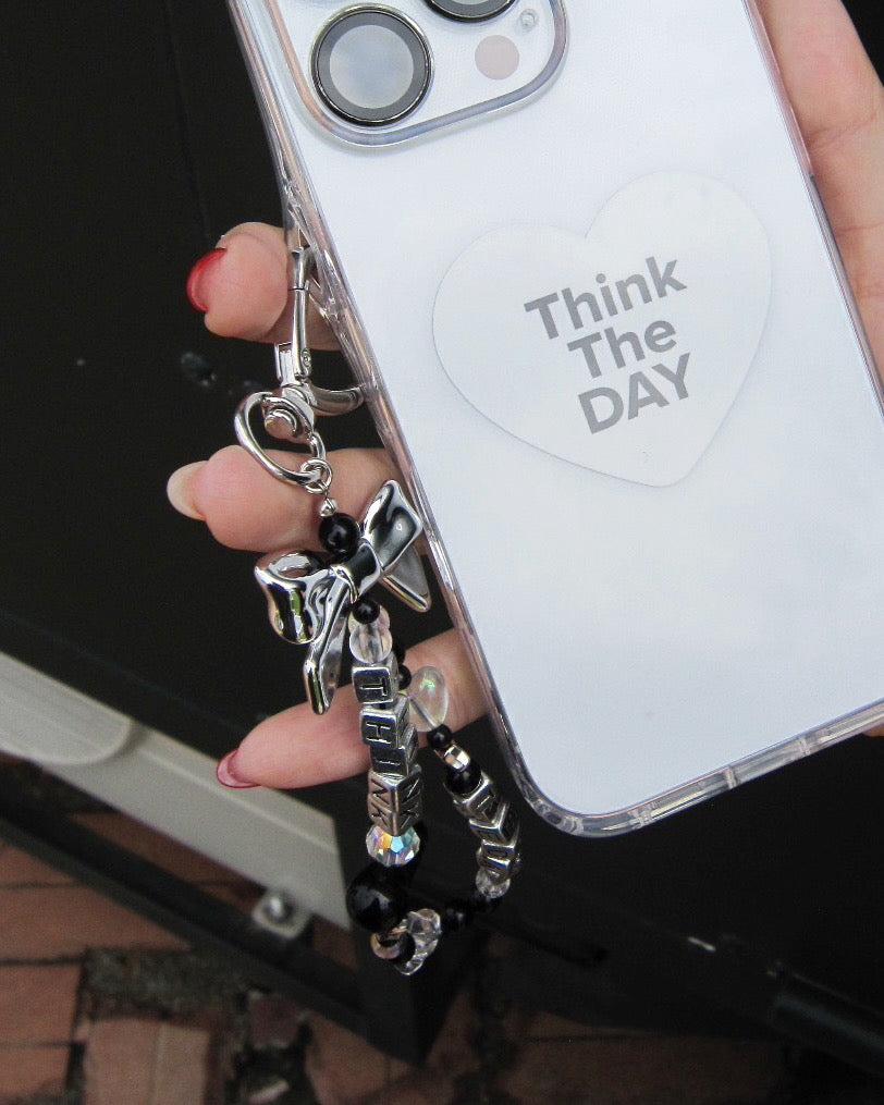 Sweet Letter Beaded Strap(Think The DAY)