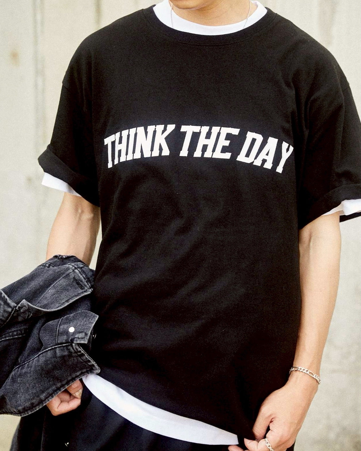 パッチロゴTシャツ