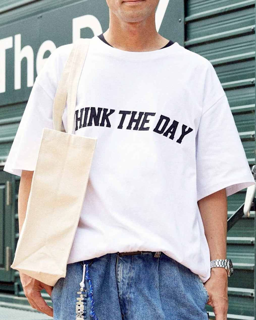 パッチロゴTシャツ