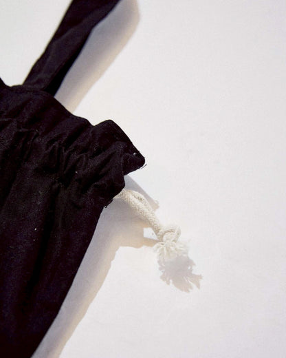 コットン巾着バッグ